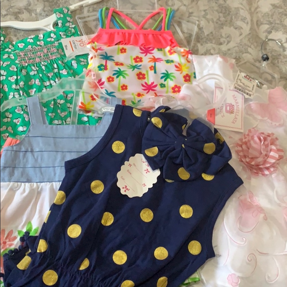 18 months baby girls bundle clothes